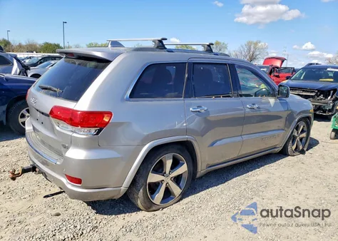 2015 Jeep Grand Cherokee Overland из США, поврежденный, VIN 1C4RJFCM5FC950982